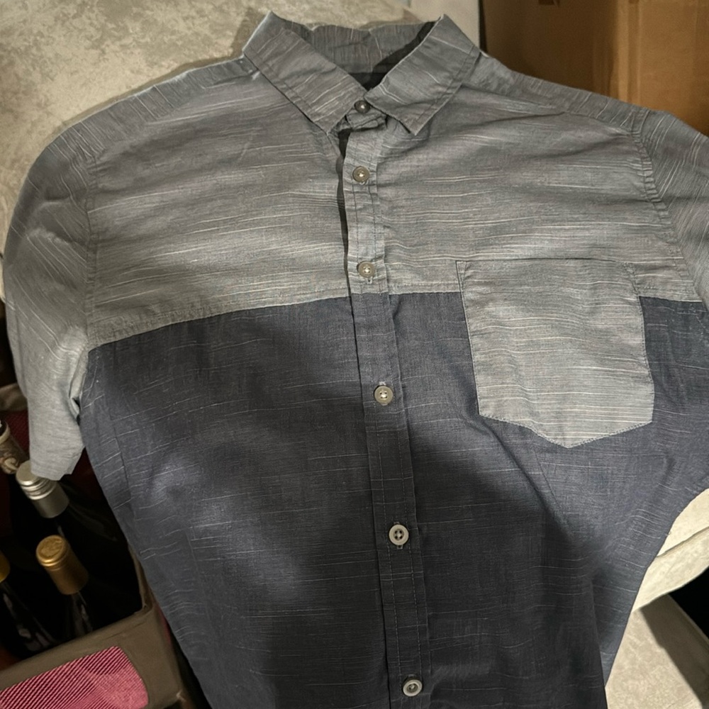 Blue collared shirt L excellent condition